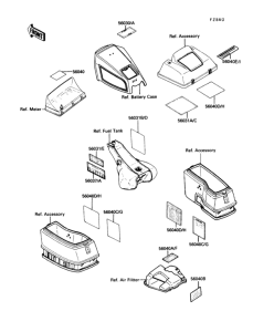 ZG1200 Наклейки