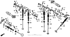 VT1100C Распределительный вал
