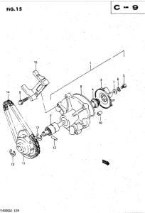 GV1400 Водяная помпа