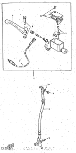 CW50RS Главный тормозной цилиндр
