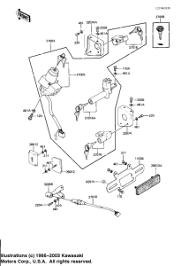 KZ1100 Замок зажикания
