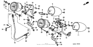 GL1500CD Спидометр