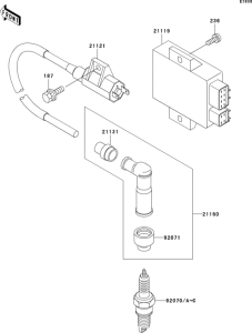 BN125 Система зажигания