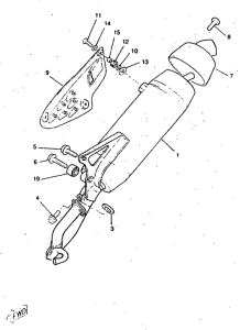 CW50RS Выхлопная система