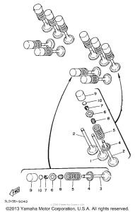 TDM850EC Клапана