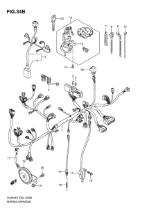 DL650 (ABS) Жгут проводов