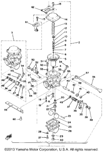XS500E Карбюратор