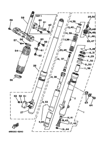 TT250R ﾌﾛﾝﾄﾌｵｰｸ 1