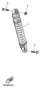 CW50RS Задняя подвеска