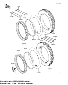 KDX80 Колеса,покрышки