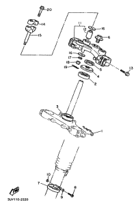 XT600E Управление