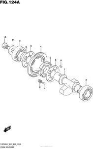TU250 Балансир кривошипа