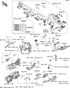 ZX1000 Электрика
