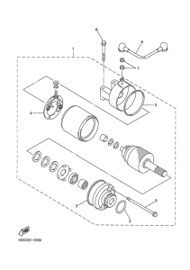 YZF-R6 Стартер