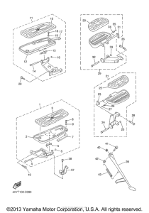 XVZ13TFSDC Подножки