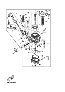 XN125 Carburetor assy