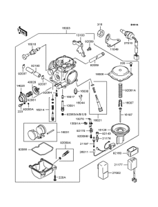 BJ250 Карбюратор