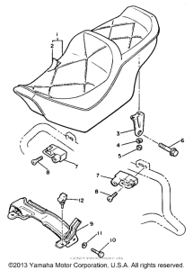 XVZ12TK Сиденье