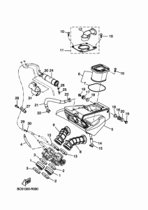 MTT690P-AB Впускная система