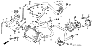 NSS250EX Радиатор