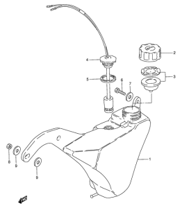 TS50 Бак масляный