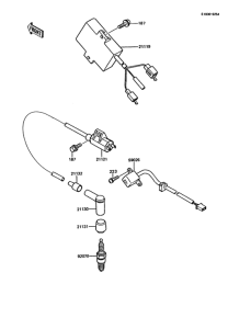 KMX125 Система зажигания