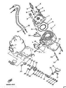 TZ250S/TZ250 Головка цилиндров