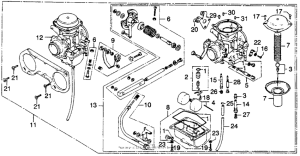 CB360 Карбюратор