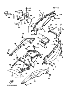 XP500 Боковая крышка