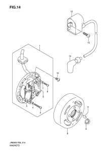 JR80 Зажигание