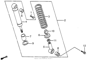 NN50 Задние амортизаторы