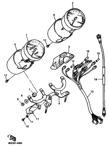 XJ600N Измерительный прибор