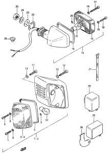 CS125 Поворотники