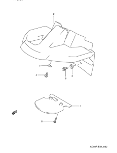 AD50 Переднее крыло