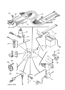 YSR80 Электрические детали