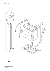 VZ1500 Аккумулятор