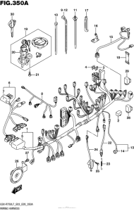 GSX-R750 Wiring Harness (Gsx-R750L7 E03)