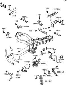 ZX1100 Battery case(1 / 2)