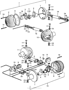CB450 Turn signal k6-k7