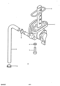 GS450 Топливный кран
