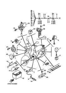 XC125V YJ125X Equipo electrico