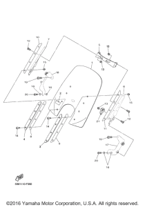 XVS1300CT Обтекатели