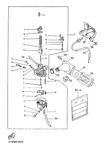 TZR50 Карбюратор