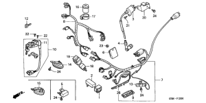 PK50 Wire harness /  ignition coil