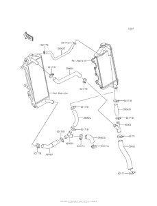  Патрубки охлаждения