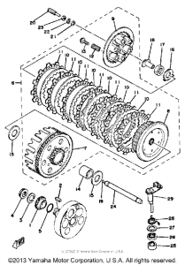 IT250J Сцепление