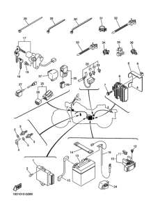XVS250 Электрические детали