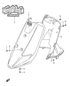 AE50 Щиток облицовочный