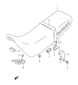 DR350 Пружина