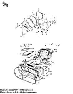  Крышки двигателя